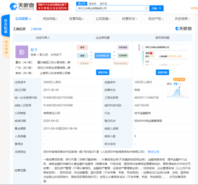 美团旗下保理公司发生人事变更 王兴和穆荣均纷纷卸任